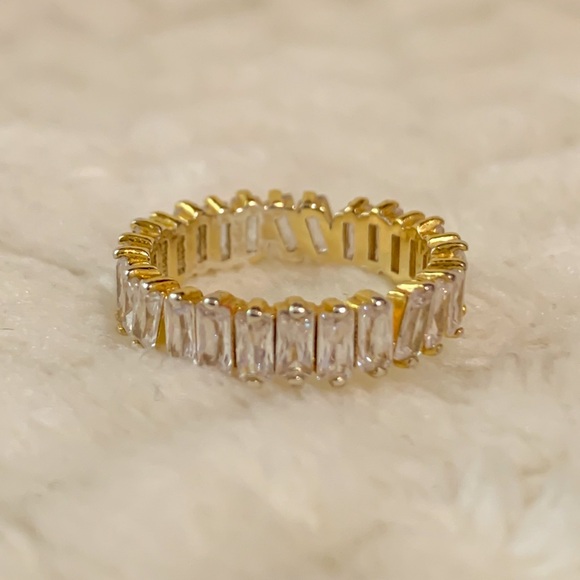 Argento Vivo Karla Baguette Ring - Picture 4 of 12